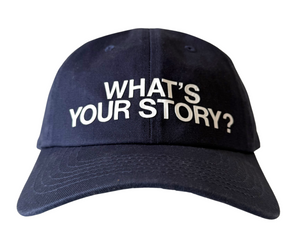 
                  
                    Load image into Gallery viewer, WHAT&amp;#39;S YOUR STORY? - Navy - La Casquette Classique
                  
                