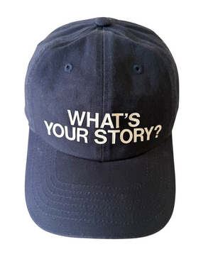 
                  
                    Load image into Gallery viewer, WHAT&amp;#39;S YOUR STORY? - Navy - La Casquette Classique
                  
                