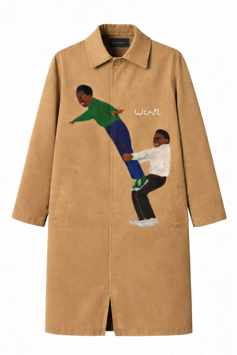 ARCHIVES - Le Trench Coat Beige “Laugh Away” – WCMTL