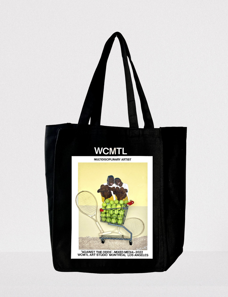 WCMTL - Large Size Tote Bag - Against the odds - Limited Edition