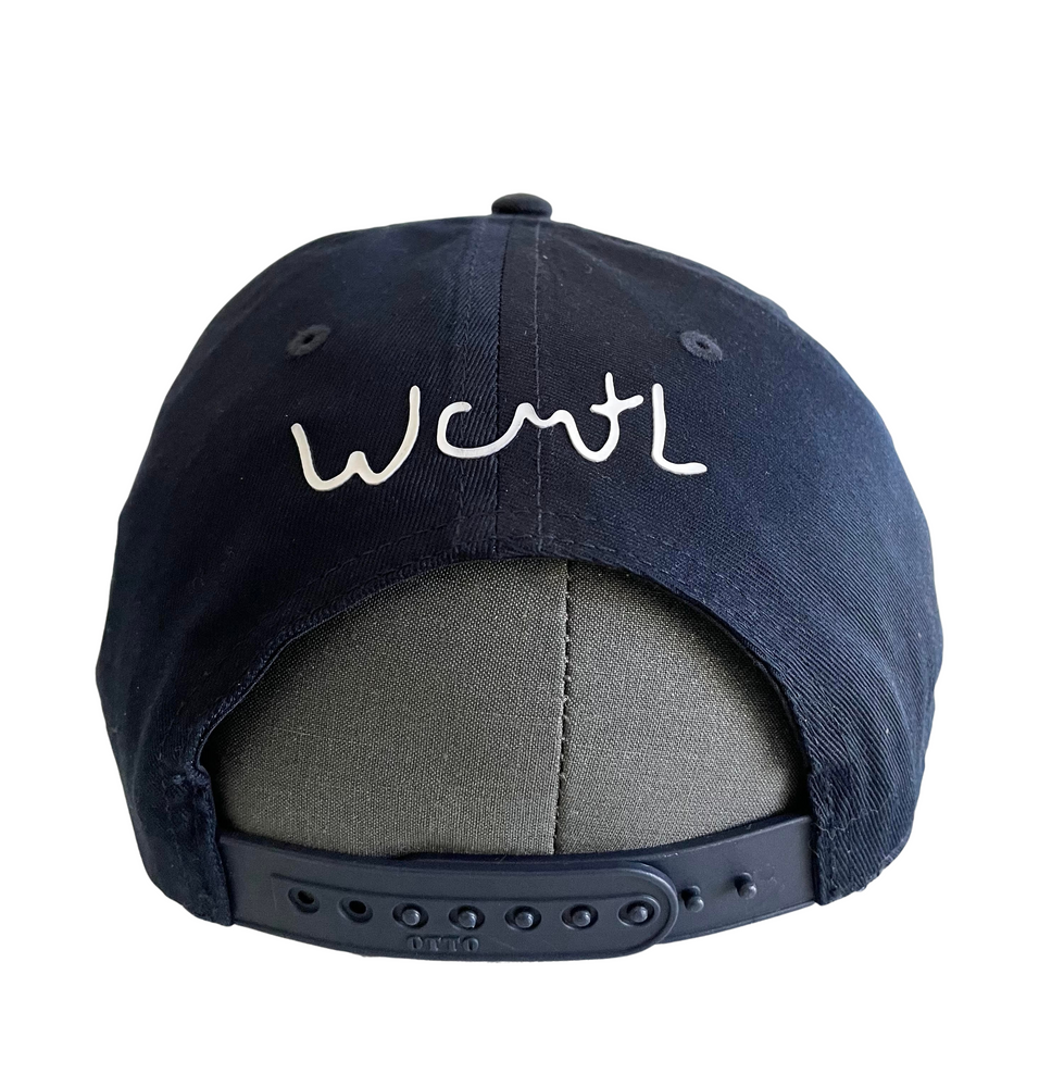 
                  
                    Load image into Gallery viewer, WCMTL Art Studio LA Navy Cap - Hand-Painted By WCMTL
                  
                